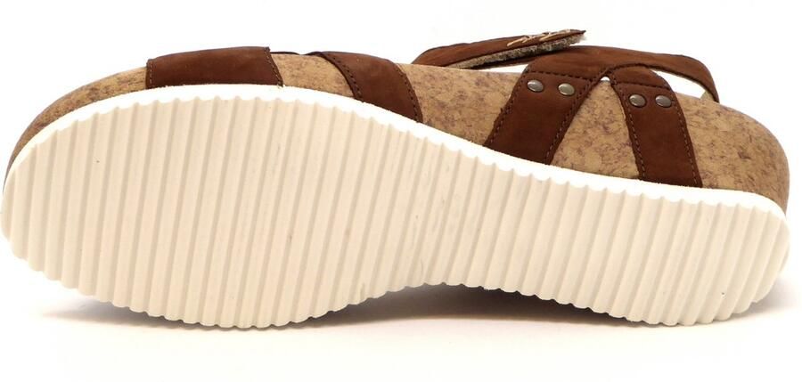 Durea Dames Sandaal 7400-024-9022 Bruin Wijdte G (40.5) - Foto 9