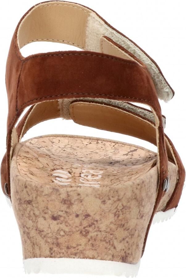 Durea Dames Sandaal 7400-024-9022 Bruin Wijdte G (40.5) - Foto 4