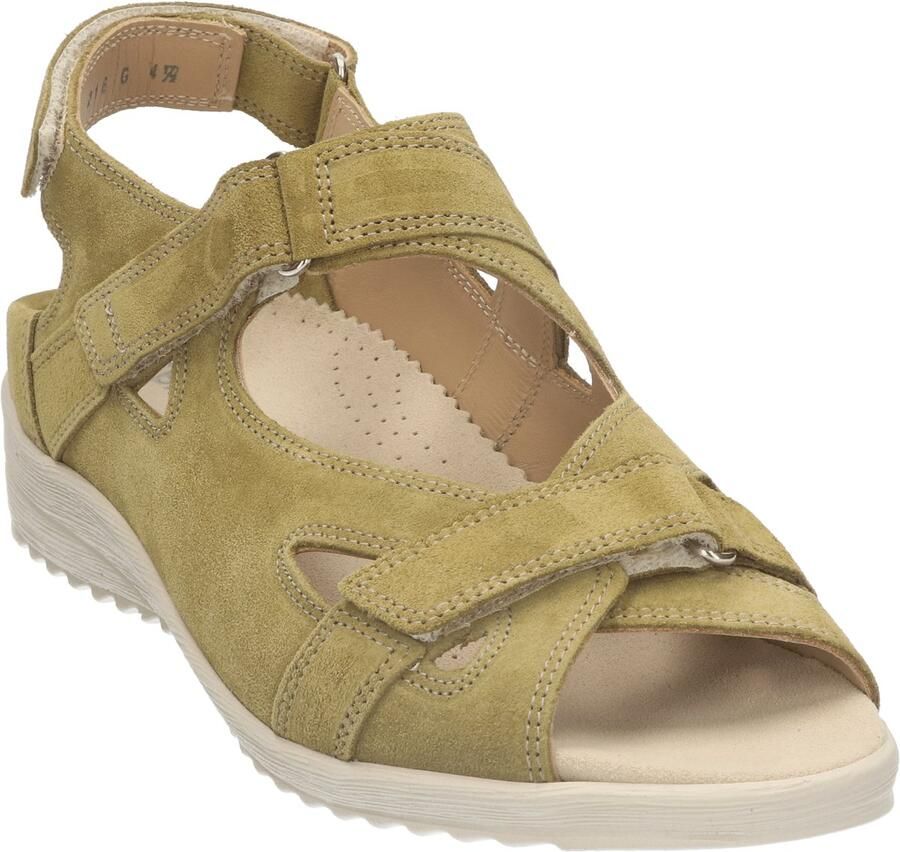 Durea Dames sandalen wijdte G Uitneembaar voetbed 7419.216.1948 Groen - Foto 2