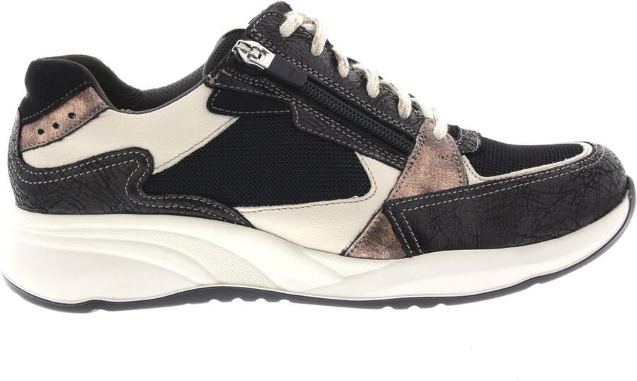 Durea Dames Veterschoenen 6295-608-1731 Fleur K Zwart