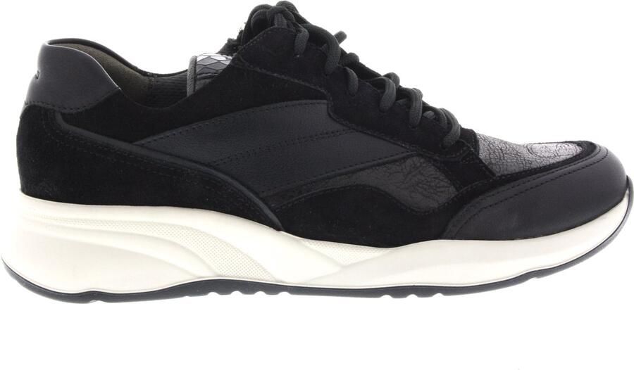 Durea Dames Veterschoenen 6308-605-1879 Fleur H Zwart