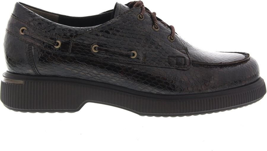 Durea Dames Veterschoenen 6324-605-2215 Donkerbruin