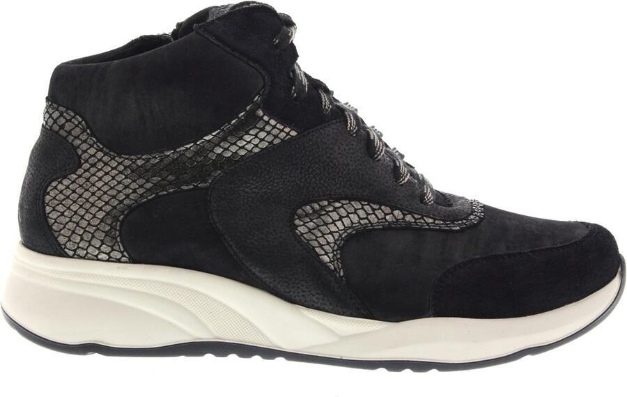 Durea Dames Veterschoenen 9835-608-2291 Zwart