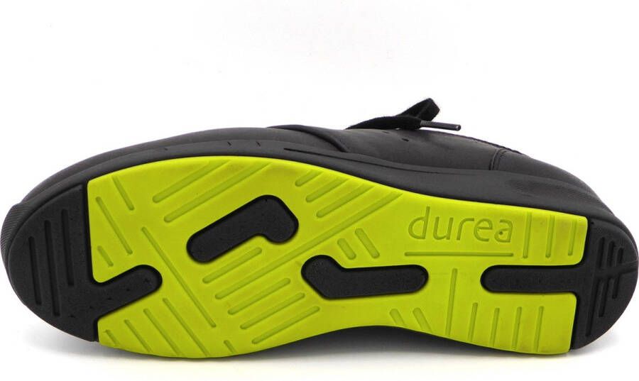 Durea Go Dames Veterschoen 6176-688-7039 Zwart- Wijdte K (36.5)