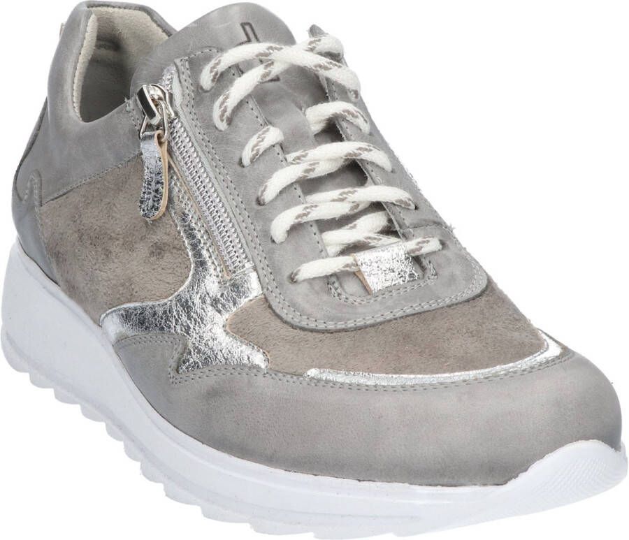 Durea Grijze Sneakers Wijdte H - Foto 2