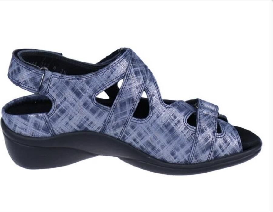 Durea 7258 218H Blauw H-Wijdte Sandalen - Foto 3