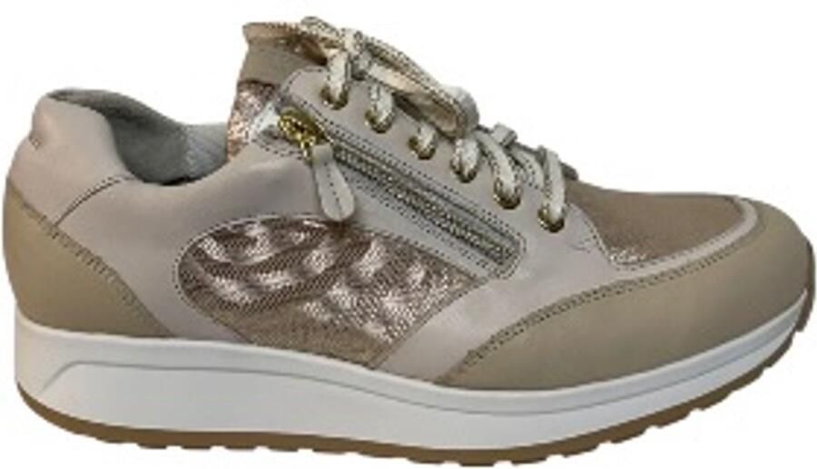 Durea Sneaker Beige metallic Kleur Beige)