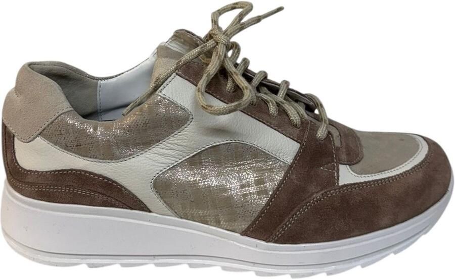 Durea Dames Sneakers 6315-685-2166 Taupe