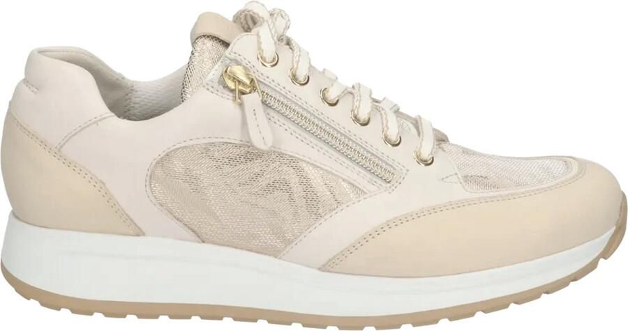 Durea Sneaker Beige metallic Kleur Beige)