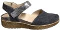 Durea 5924 H Sandalen met hak Dames Sandalen Grijs - Donkergrijs