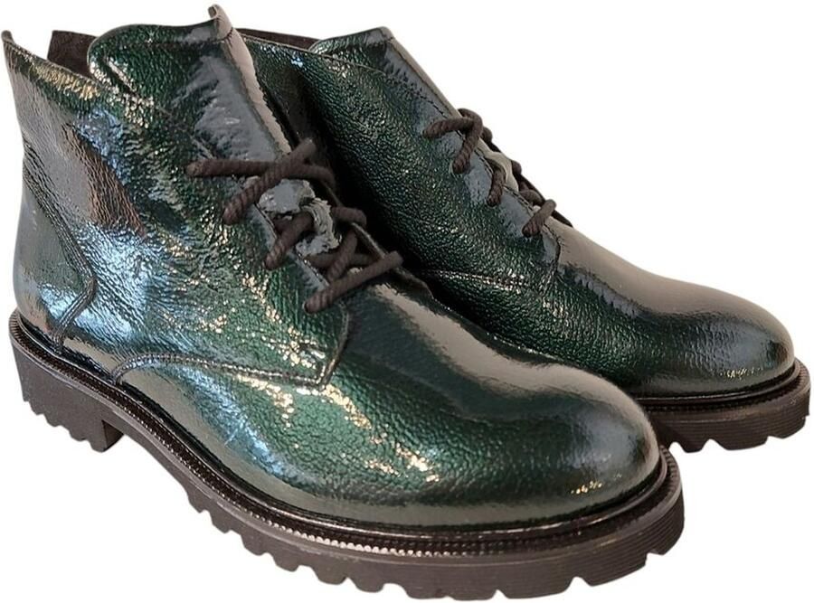 Durea Korte Veterboot 9797 185 1245 Groen Lak