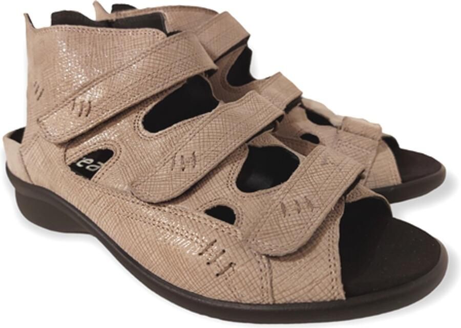 Durea Sandaal 7272 218 9527 Wijdte H Taupe