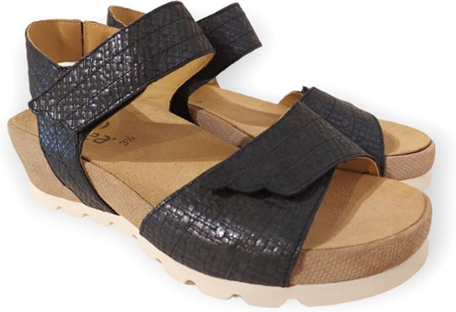 Durea Sandaal 7404 025 0286 Wijdte H Blauw Zand