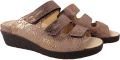 Durea Slipper 7369 047 1423 Taupe Wijdte J - Brons Taupe