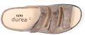 Durea Slipper 7369 047 1423 Taupe Wijdte J - Bruin