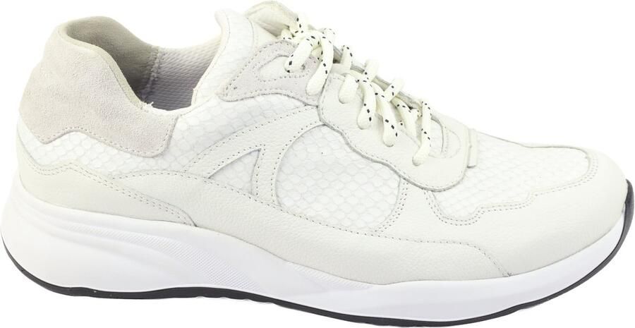 Durea Sneaker 6283 605 0891 Wijdte H Wit Beige Combi - Foto 3