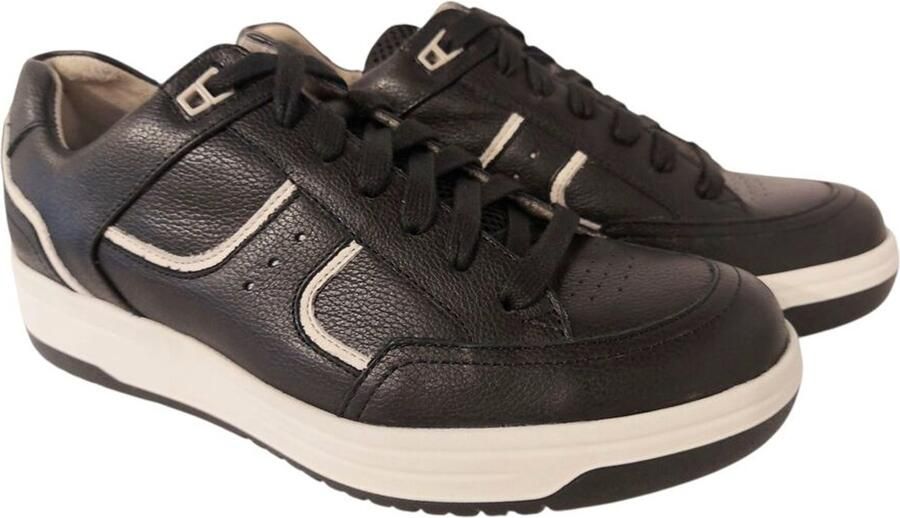 Durea Sneaker 6299 685 1804 Zwart Beige Wijdte H