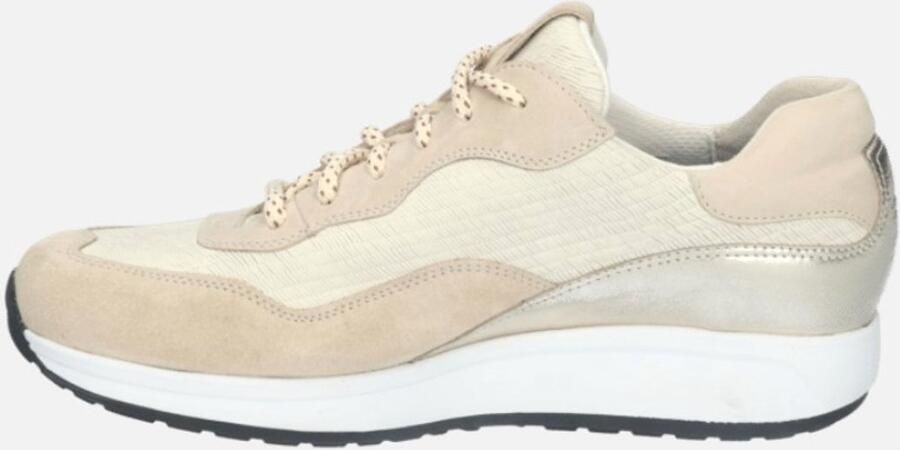 Durea Sneaker 6319 609 2047 Licht Taupe Ivoor Wijdte