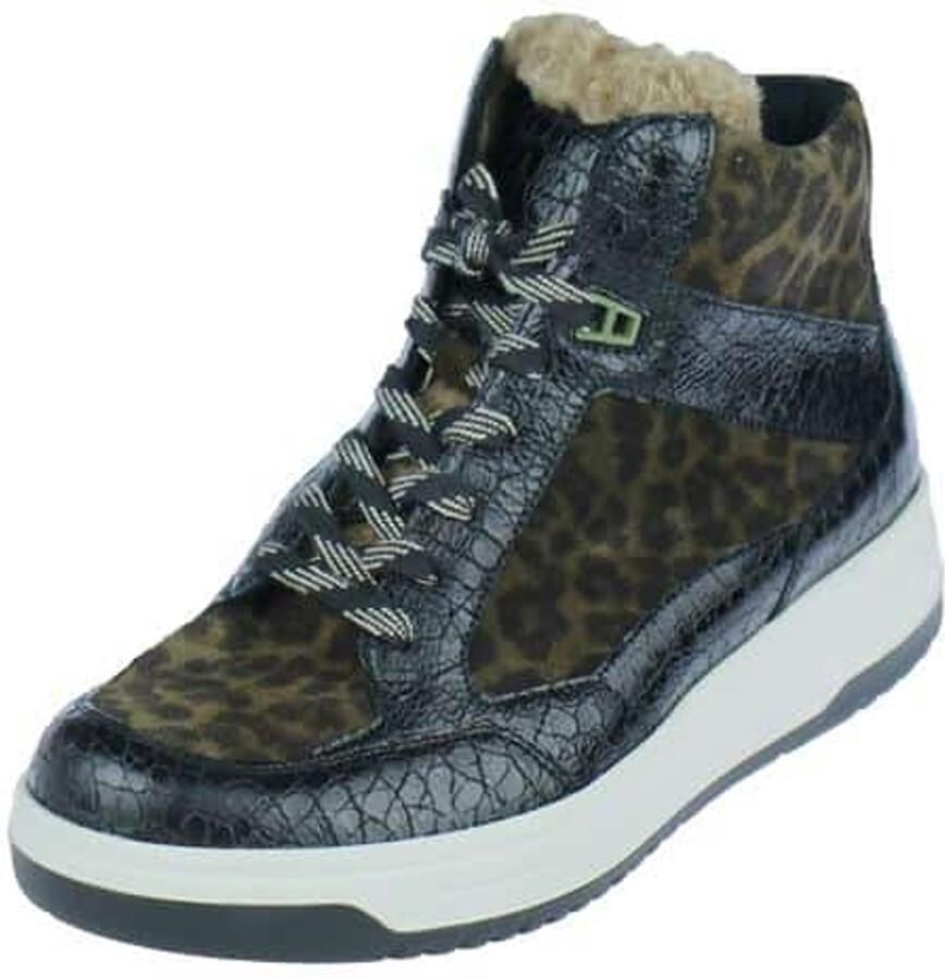 Durea Sneaker K olijf panter Kleur Zwart) - Foto 2