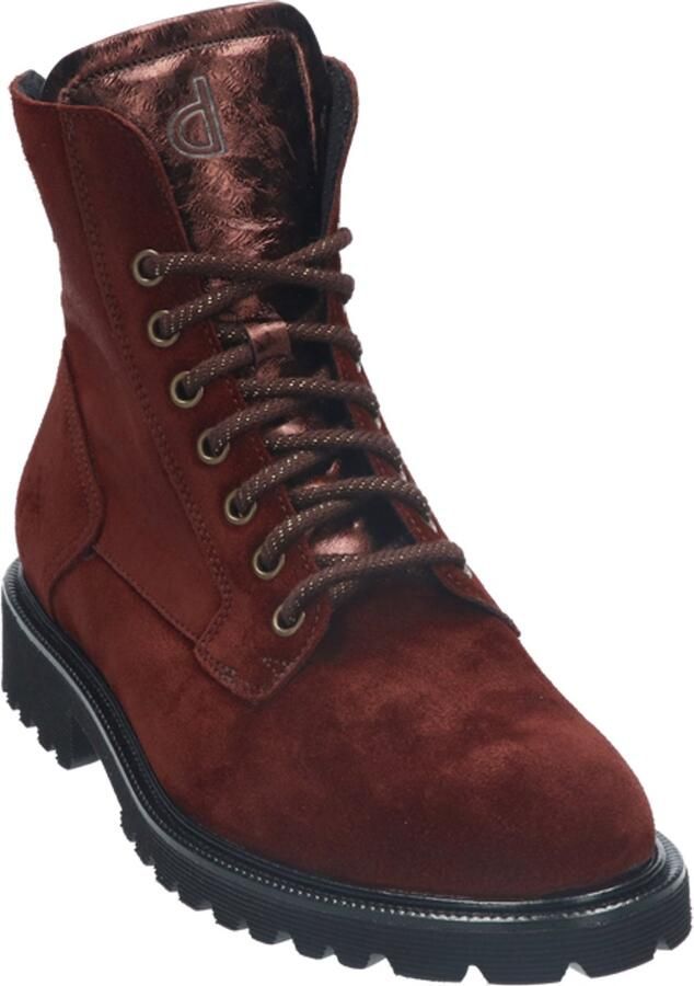 Durea Veterboot 9769 188 1677 Bordeaux Brons Wijdte K