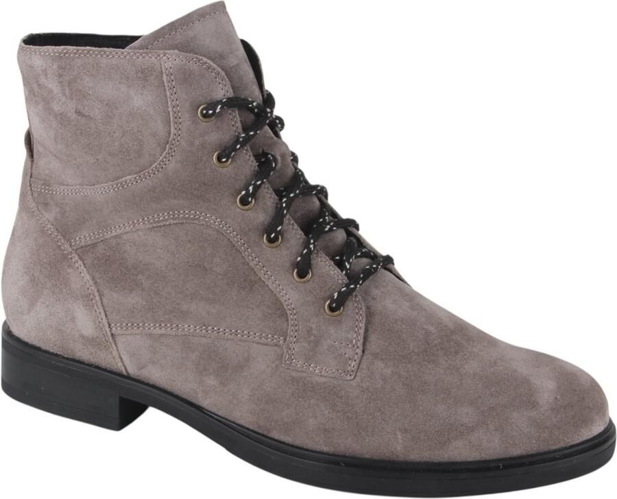 Durea 9832.835.1282-H dames veterboots gekleed (8) beige