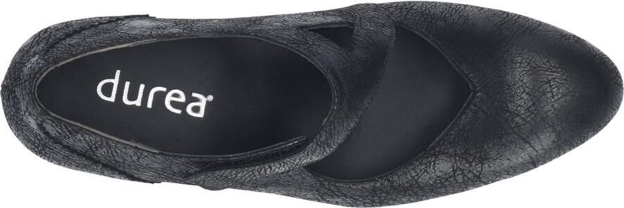 Durea 5755 008 1149 Black K-wijdte Veterschoenen