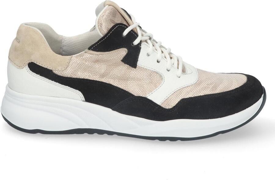 Durea zwarte suède dames sneakers