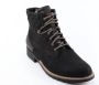 Durea 9731~H~~~~~~~~~~~~~~~~~~~~~~~~ Hoge sneakersVeterlaarzenDames veterschoenenDames sneakersHalf-hoge schoenen Zwart - Thumbnail 5