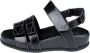 Durea 7416 798K 0490 Black K-Wijdte Sandalen - Thumbnail 1