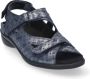 Durea 7258 218H Blauw H-Wijdte Sandalen - Thumbnail 1