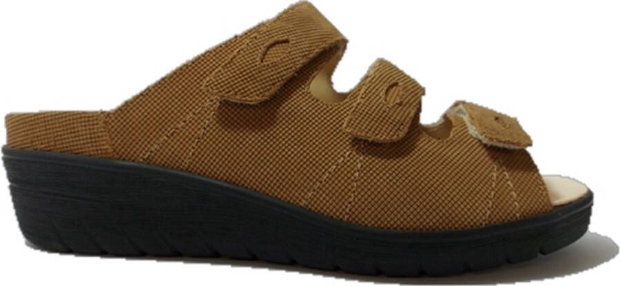 Durea Slipper 7369 044 9465 Wijdte G Cognac 5½ 38½