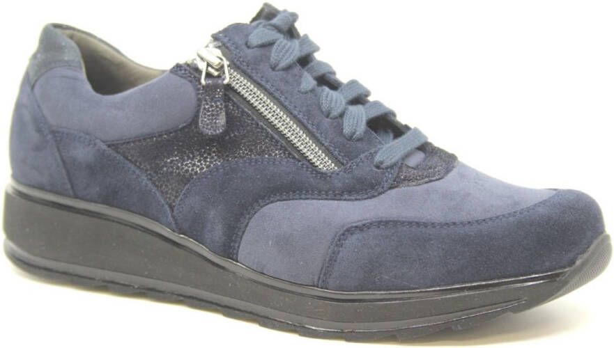 Durea Sneaker 6279 685 1139 Donkerblauw Wijdte H