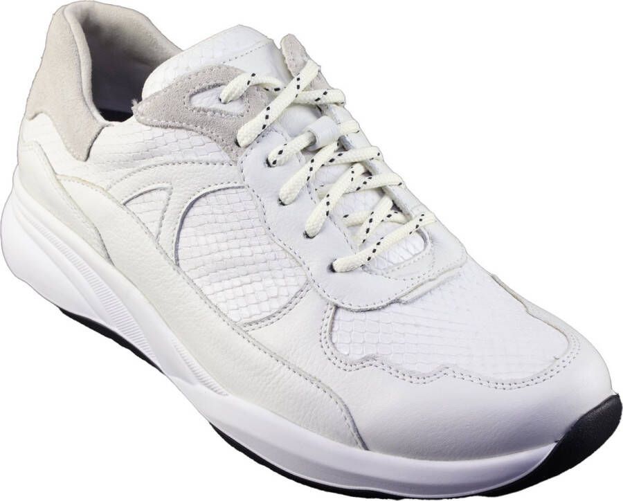 Durea Sneaker 6283 605 0891 Wijdte H Wit Beige Combi