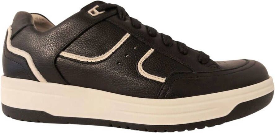 Durea Sneaker 6299 685 1804 Zwart Beige Wijdte H
