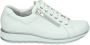 Durea 6239~H~~~~~~~~~~~~~~~~~~~~~~~~ Lage sneakersDames sneakers Wit beige - Thumbnail 1
