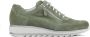 Durea Sneakers Dames Lage sneakers Damesschoenen Suède 6263 688 Groen - Thumbnail 1
