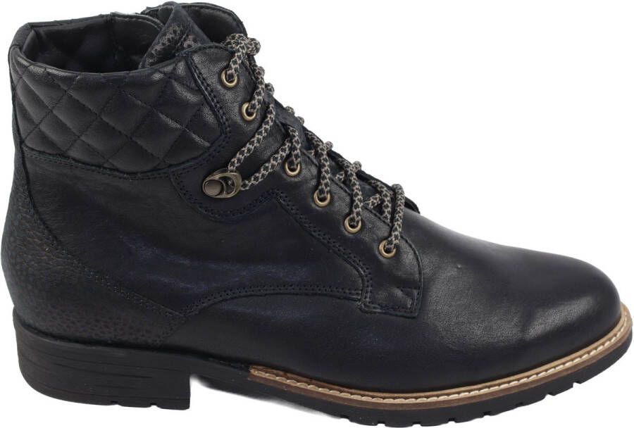 Durea Veterboot 9731 765 0572 Zwart Wijdte H