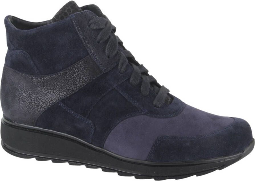 Durea Veterboot 9745 685 1904 Wijdte H Donkerblauw Zwart