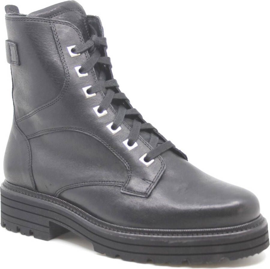 Durea Veterboot 9758 758 5598 Zwart Wijdte K