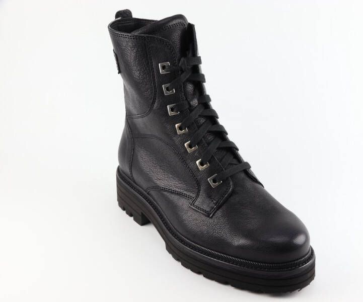 Durea 9758 758 5598 Zwarte dames veterboot wijdte K