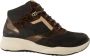 Durea Veterboot 9778 608 1177 Wijdte K Zwart Blauw Combi - Thumbnail 1
