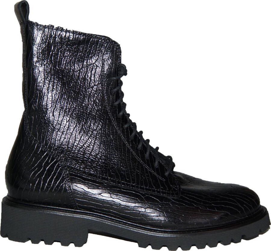Durea Veterboot 9801 188 1275 Zwart Wijdte K