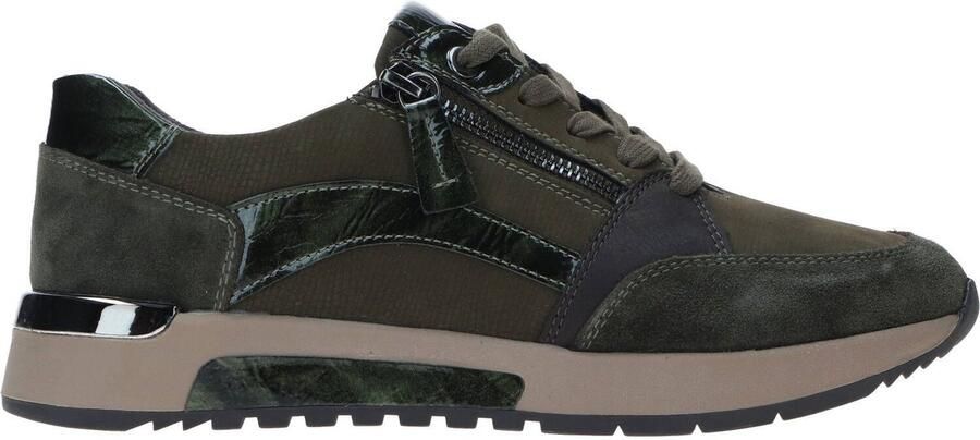 Durlinger Jana Dames Sneaker 23711-707 Kakigroen