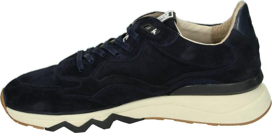 Durmaz Garment Floris van Floris van Bommel van Floris van Bommel Sneakers Heren Lage sneakers Herenschoenen Suède SFM-10136 Blauw - Foto 19