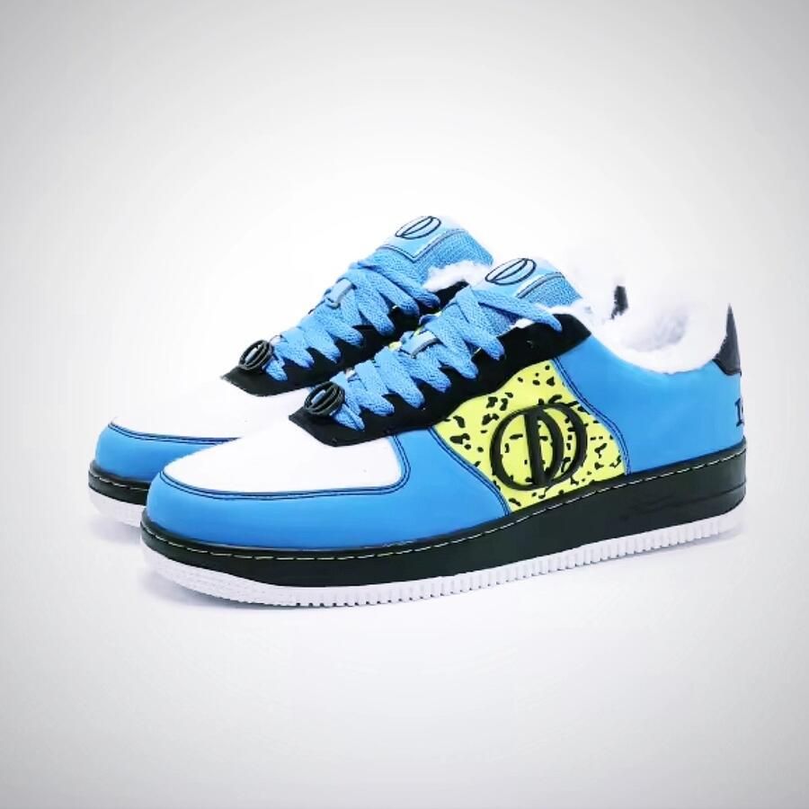 Durmaz Garment Floris van Floris van Bommel van Floris van Bommel Sneakers Heren Lage sneakers Herenschoenen Suède SFM-10136 Blauw - Foto 3