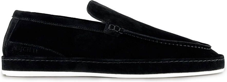 DUTCH'D Loafer Zwart Luxe Sportief Suede Refine