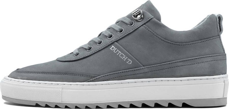 DUTCH'D Myth Grey Nubuck + Gratis Dawn Zonnebril t.w.v 44 Euro! Leer Grijs - Foto 3