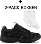 DUTCH'D Sneaker + Gratis 2 paar sokken Black Arena - Thumbnail 5