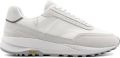 DUTCH'D Sneaker Wit Grijs Luxe Sportief Leer Eclipse - Wit