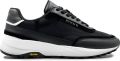 DUTCH'D Sneaker Zwart Wit Luxe Sportief Leer Eclipse - Zwart